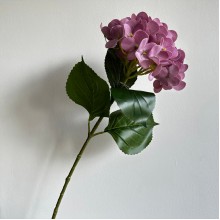 Ветка гортензии (С30542), 66 см, розово-сиреневая, шт.
