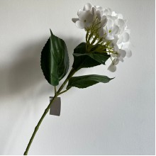 Ветка гортензии (С30542), 66 см, белая, шт.