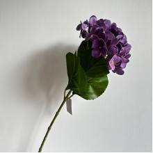 Ветка гортензии (С30542), 66 см, темно-фиолетовая, шт.