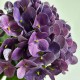 Ветка гортензии (С30542), 66 см, темно-фиолетовая, шт. Ветка гортензии (С30542), 66 см, темно-фиолетовая, шт.