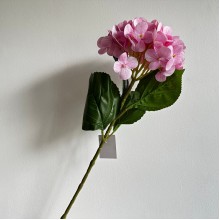 Ветка гортензии (С30542), 66 см, розовая, шт.
