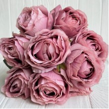 Букет розы (С30481), 48 см, розово-пудровый, шт. Букет розы (С30481), 48 см, розово-пудровый, шт.