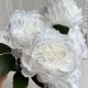 Букет пионов (С30478), 44 см, белый, шт.