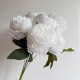 Букет пионов (С30478), 44 см, белый, шт.