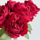 Букет пионов (С30478), 44 см, бордовый, шт.