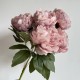 Букет пионов (С30478), 44 см, пудровый, шт.