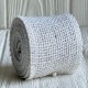 Лента-мешковина, 5 см, белый, моток 2 ярдов