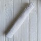 Ткань мешковина (в рулоне), 40 см х 2 м, белая, рулон