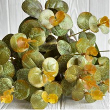 Ветка эвкалипта (С30543), 46 см, оливковая, шт.