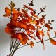 Ветка эвкалипта (С30543), 46 см, темно-оранжевая, шт.