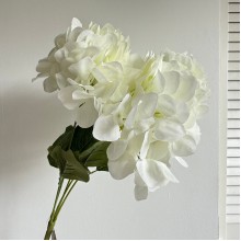 Букет гортензии (С30469), 48 см, молочный, шт.