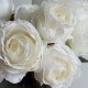 Букет розы (С30481), 48 см, белый, шт.