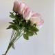 Букет роз (С30479), 40 см, светло-розовый, шт.