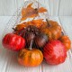 Набір з гарбузиками і жолудями (С30503), помаранчевий, набір 20 шт.