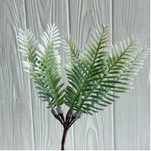 Добавка ели (С30612), 4,5х13 см, зеленая, упаковка 10 шт.