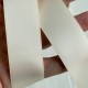 Двусторонняя атласная лента New (премиум), 2,5 см, кремовая, рулон 23 м Двусторонняя атласная лента New (премиум), 2,5 см, кремовая, рулон 23 м