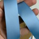 Двостороння атласна стрічка New (преміум), 2,5 см, світло-бірюзова, рулон 23 м