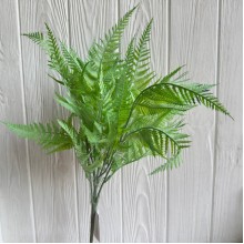 Гілка папороті (С30548), 38 см, яскраво-зелена, шт.
