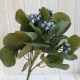 Гілка з синіми ягодами (С30549), 33 см, зелений, шт. Гілка з синіми ягодами (С30549), 33 см, зелений, шт.