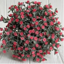 Зелень гіпсофіли (букет), 30 см, світло-червоний, 10 шт.