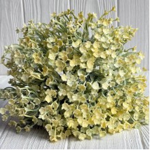 Ветка лимониума (С30485), 30 см, желтая, шт.