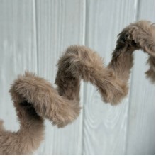 Плюшевая проволока (C10003), 20ммх100 см, мокко, упаковка 5 шт.