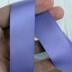 Двостороння атласна стрічка New (преміум), 2,5 см, темно-лілова, рулон 23 м