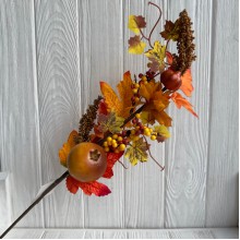 Осенняя веточка (С30541), 70 см, оранжевая, шт.