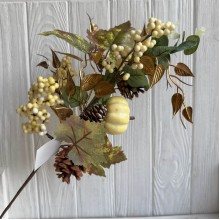 Осенняя веточка (С30540), 61 см, молочно-зеленая, шт.