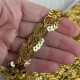 Тесьма с паетками (D30292), 1,7 см, золото, рулон 13 м Тесьма с паетками (D30292), 1,7 см, золото, рулон 13 м