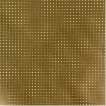 Подарунковий новорічний папір, 70х100 см, золота в горошок, упаковка 2 шт.