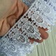 Кружево макраме (D30207), 5,5 см, белое, рулон 9 м Кружево макраме (D30207), 5,5 см, белое, рулон 9 м