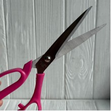 Ножницы, 22,5 см, светло-малиновые, шт.