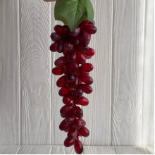 Виноград (довгий) (С30433), 31 мм, бордовий, шт. Виноград (довгий) (С30433), 31 мм, бордовий, шт.