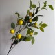 Гілка з лимонами (з малими лимонами) (С30696), 90 см, жовта, шт.