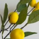 Гілка з лимонами (з великими лимонами) (С30697), 80 см, жовта, шт.