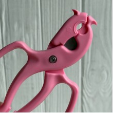 Шиподер и секатор (J01195), 17 см, розовый, шт.