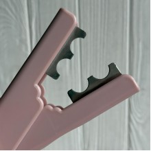 Шиподер горизонтальный (J01194), 14 см, пудровый, шт.