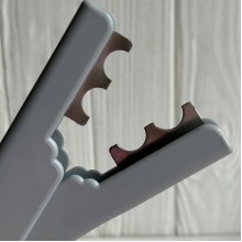 Шиподер горизонтальный (J01194), 14 см, серый, шт.