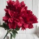 Букет георгины (С30695), 45 см, красный, шт.