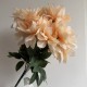 Букет георгины (С30695), 45 см, персиковый, шт.