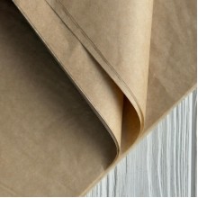 Бумага тишью, 50х70 см, бежево-золотая, упаковка 40 шт.