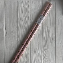 Подарочная бумага, 70х100 см, розовая с золотыми сердечками, упаковка 2 шт.