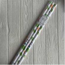 Подарочная бумага, 53х75 см, Happy birthday с шариками, упаковка 3 шт.