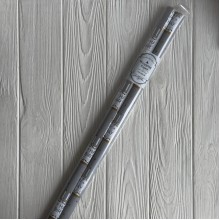 Подарочная бумага, 70х100 см, Happy Birthday серый, упаковка 2 шт.