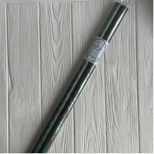 Подарочная бумага, 70х100 см, зеленая шотландка, упаковка 2 шт.