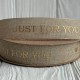 Лента мешковина Just for you (D30338), 2,5 см, натуральная, рулон 9 м