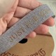 Лента мешковина Just for you (D30338), 2,5 см, серо-голубая, рулон 9 м
