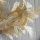 Ветка дуба (С30692), 59 см, молочная, шт. Ветка дуба (С30692), 59 см, молочная, шт.