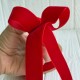 Велюровая лента, 2,5 см, красная, рулон 9 м Велюровая лента, 2,5 см, красная, рулон 9 м